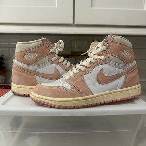 Washed pink Jordan 1